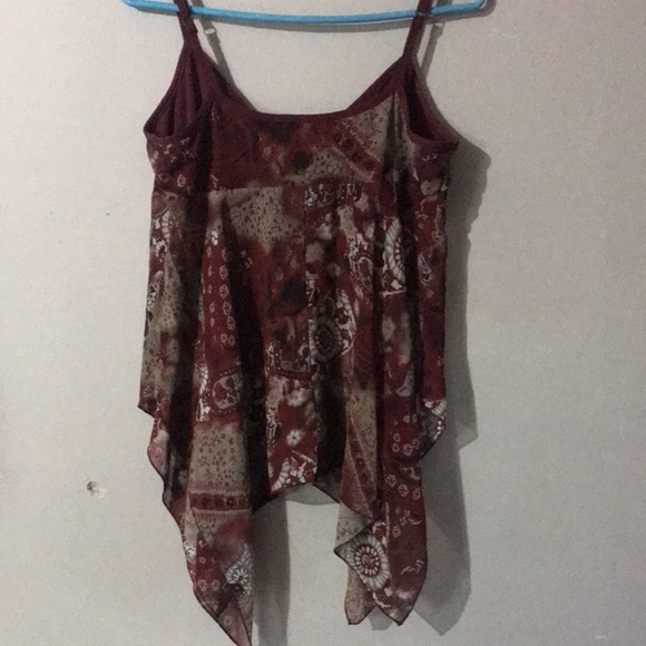 Fancy tan top - Picture 3 of 3